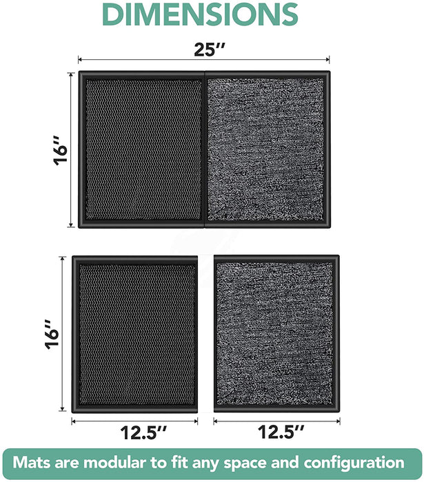2-in-1 Wet To Dry Sanitizing Mat