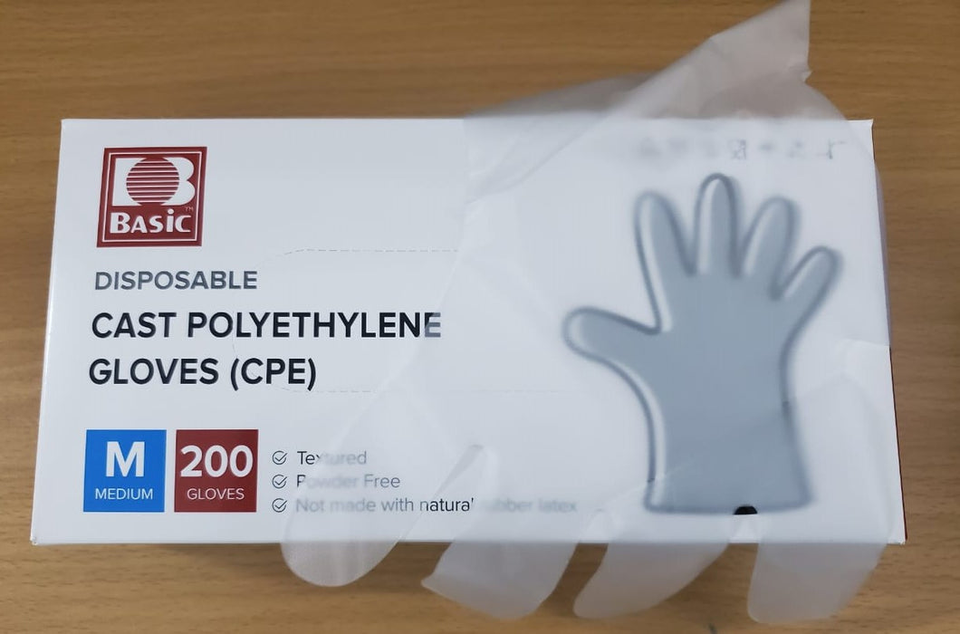 General Purpose Polyethylene Gloves, Latex & Powder Free