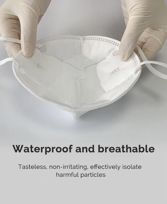 Adult KN95 Face Mask - White