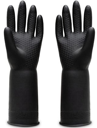 Natural Latex Industrial Gloves, 1 pair per pack